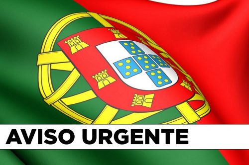 AVISO URGENTE – VÔO DE REPATRIAMENTO DE ITÁLIA PARA PORTUGAL (15 DE ABRIL)