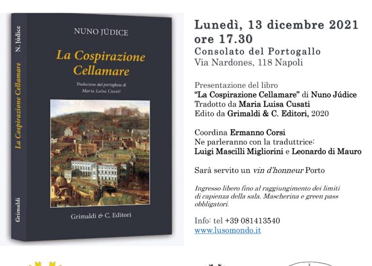 La Cospirazione Cellamare Nuno Jùdice